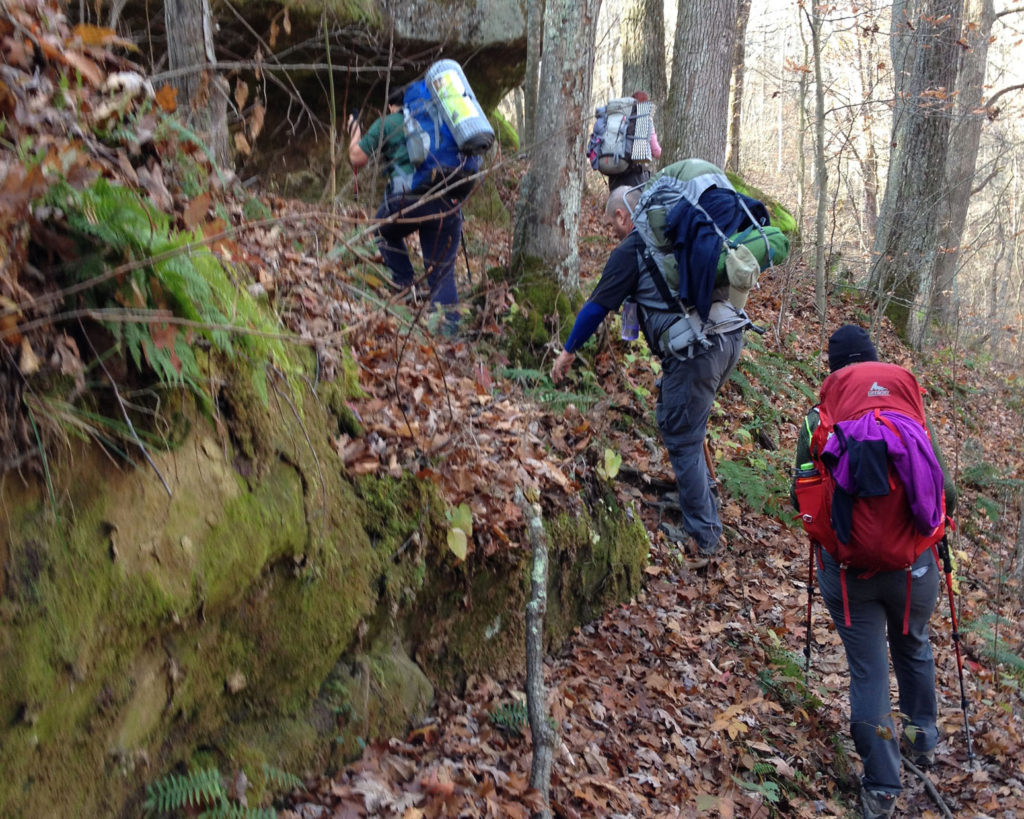 Zaleski State Forest Backpack Trail.